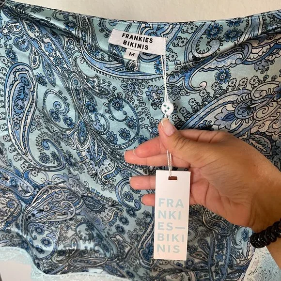 Frankies Bikini Silk Skirt - Picture 4 of 6